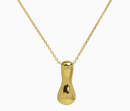 Bubble Initial Necklace